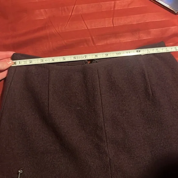 Burgundy Geiger Long Skirt - Picture 6 of 7